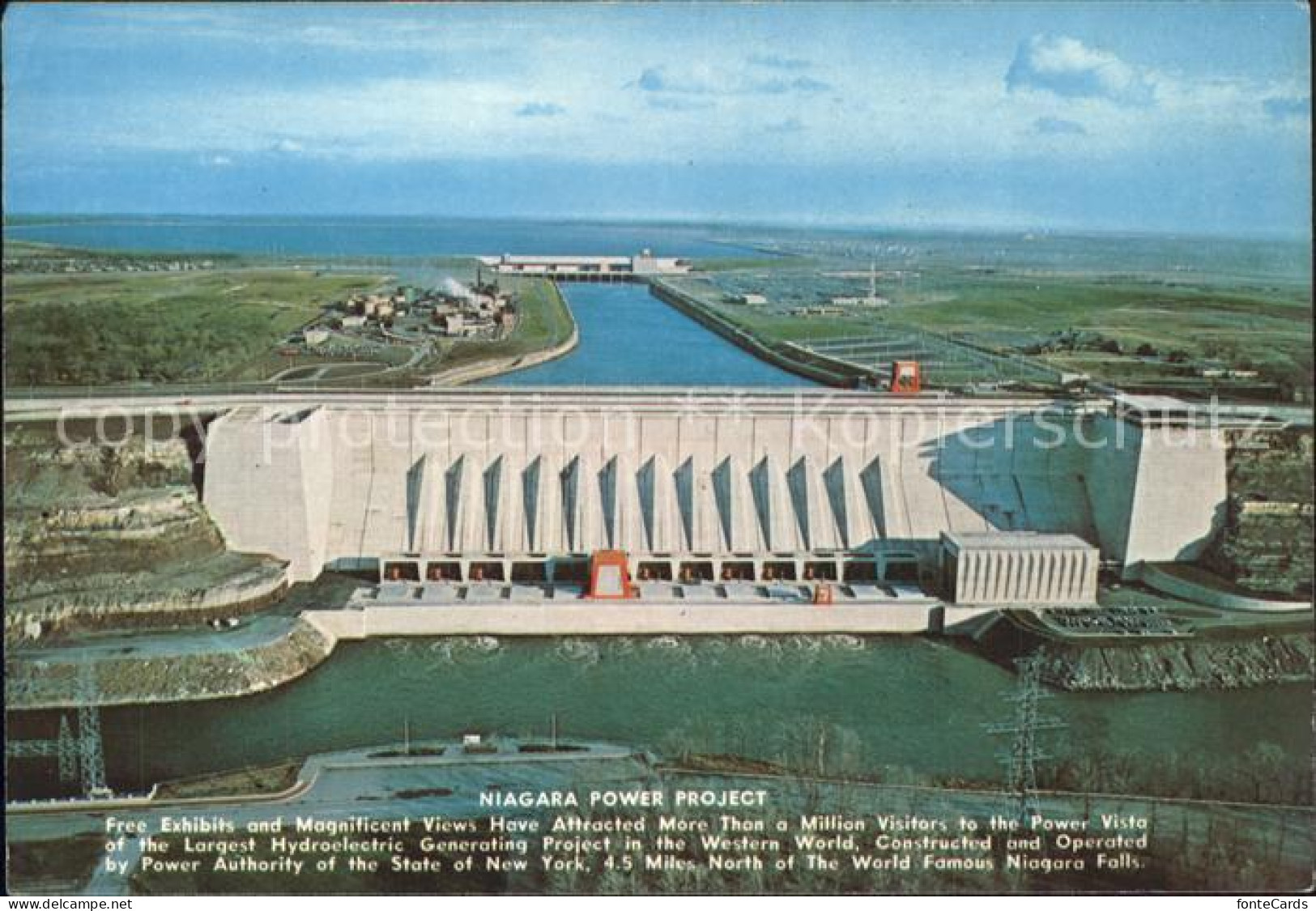 71934718 St Lawrence Power Dam Niagara Power Project  - Other & Unclassified