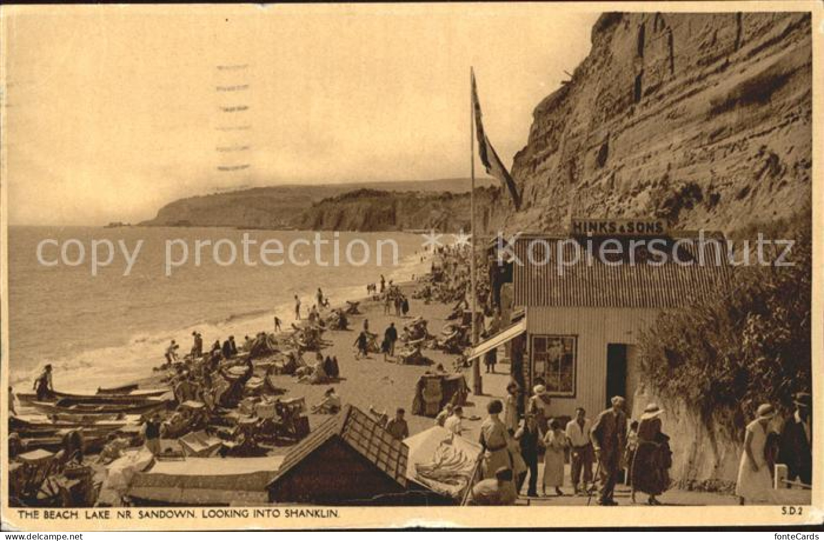 71933150 Shanklin Beach Lake Isle Of Wight - Andere & Zonder Classificatie