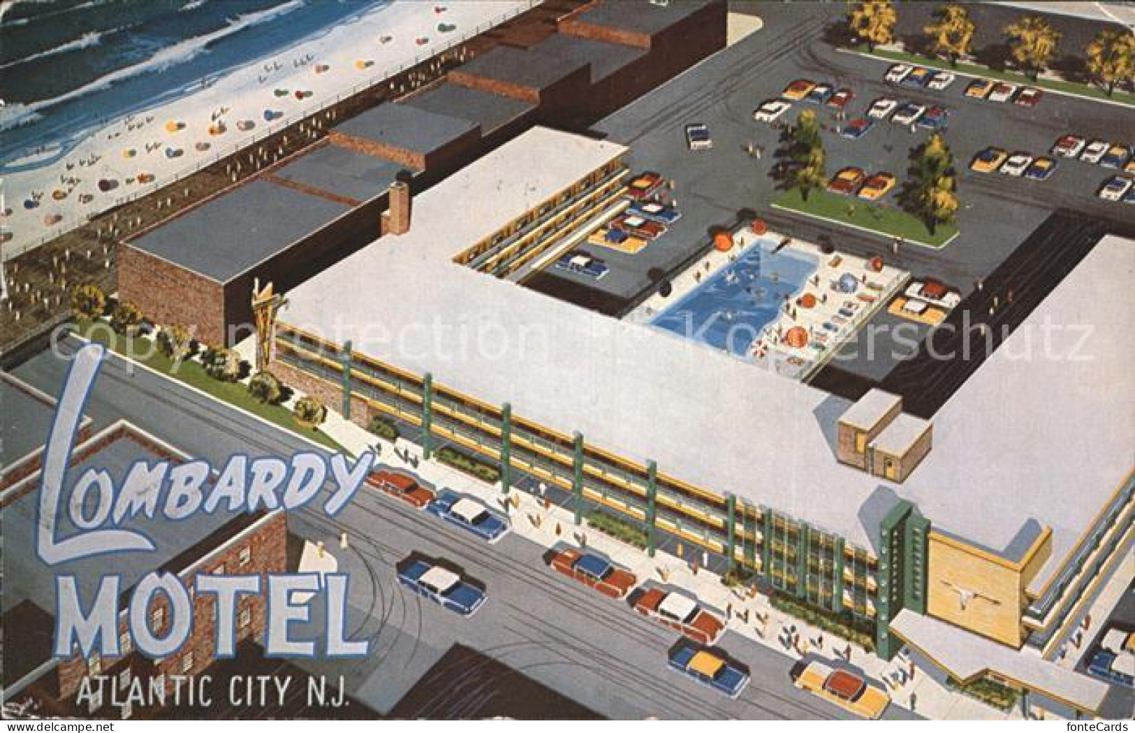 71925841 Atlantic_City_New_Jersey Lombardy Motel - Autres & Non Classés