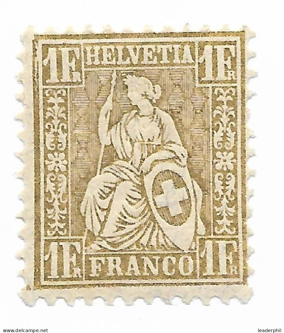 SWITZERLAND Yv# 28 Used - Used Stamps