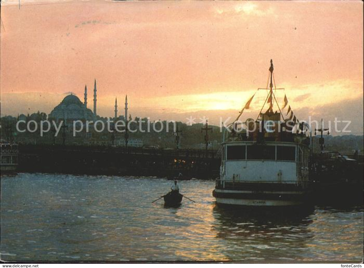 71918225 Istanbul Constantinopel Galata Bruecke Und Sueleymaniye Moschee  - Turquie