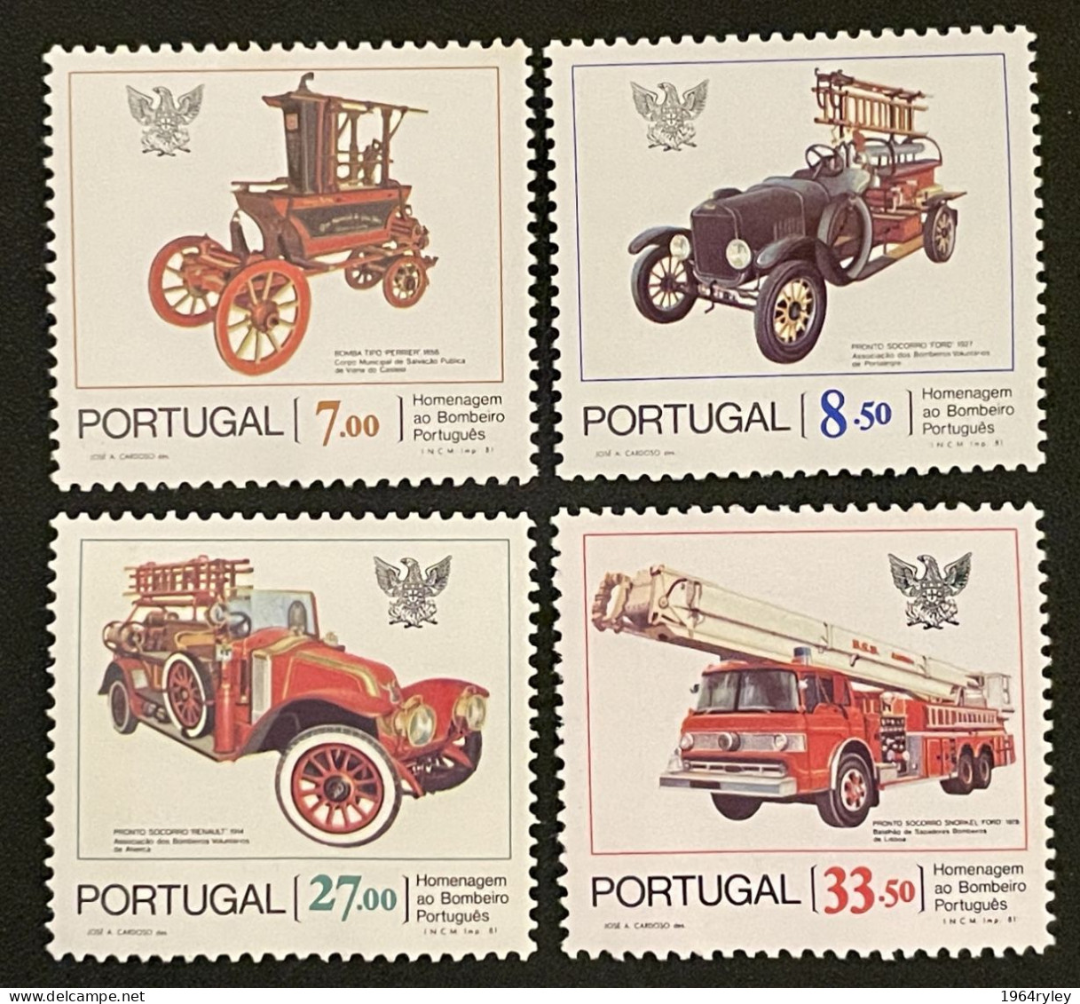 PORTUGAL - MNH** - 1981  - # 1544/1547 - Unused Stamps