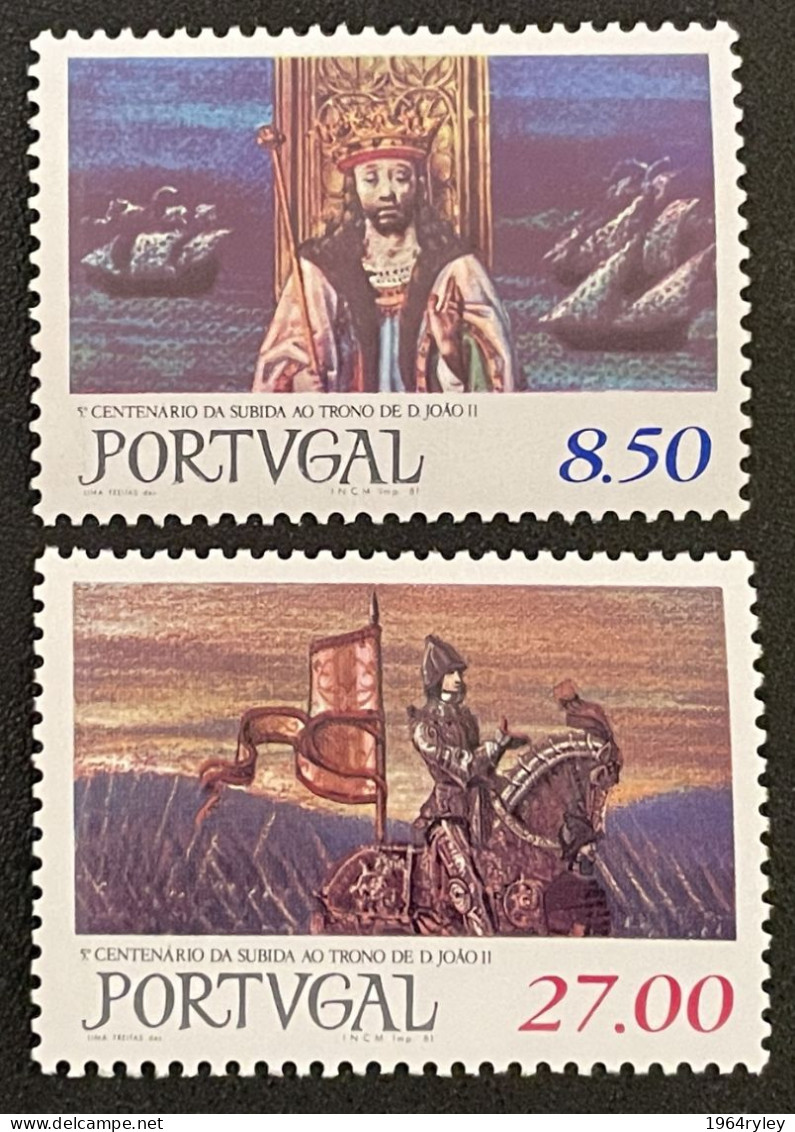 PORTUGAL - MNH** - 1981  - # 1537/1538 - Unused Stamps