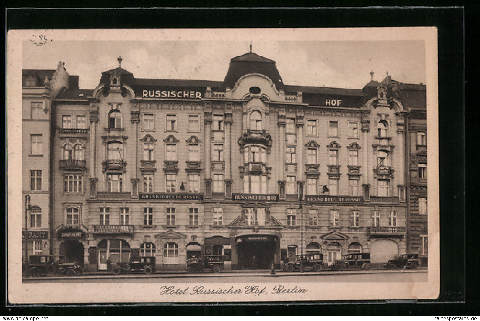 AK Berlin, Hotel Russischer Hof, Georgenstr. 21-22  - Mitte