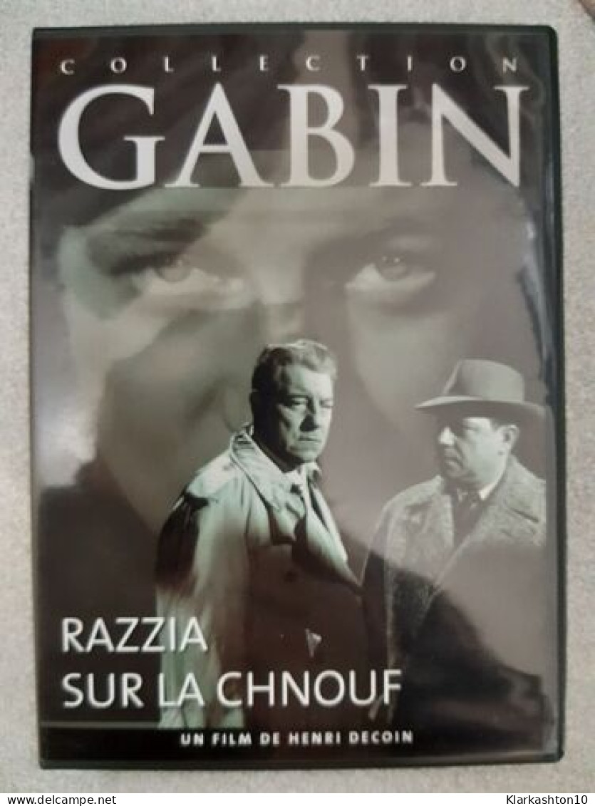 DVD Film - Gabin - Razzia Sur La Scbnouf - Classic Rare - Autres & Non Classés
