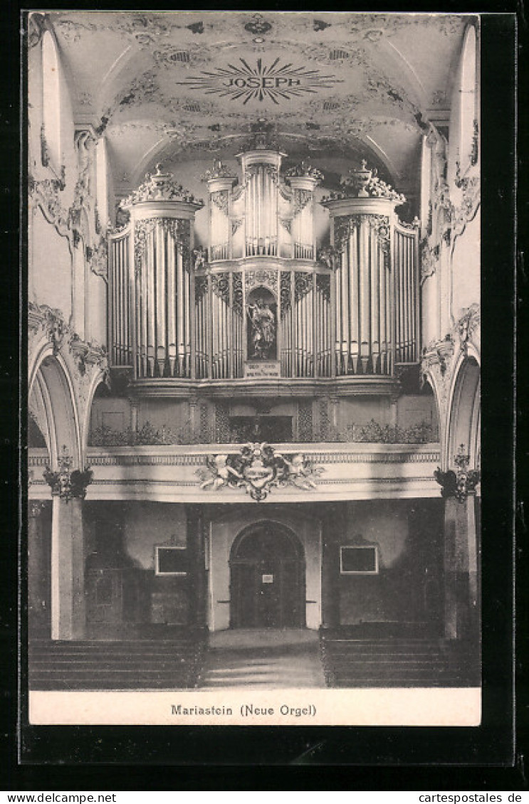 AK Mariastein, Neue Orgel In Der Kirche  - Other & Unclassified