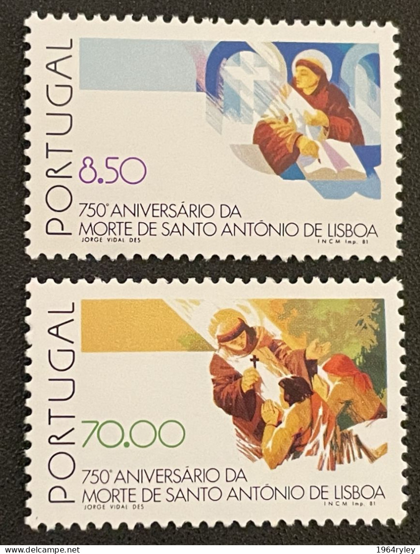 PORTUGAL - MNH** - 1981  - # 1533/1534 - Unused Stamps