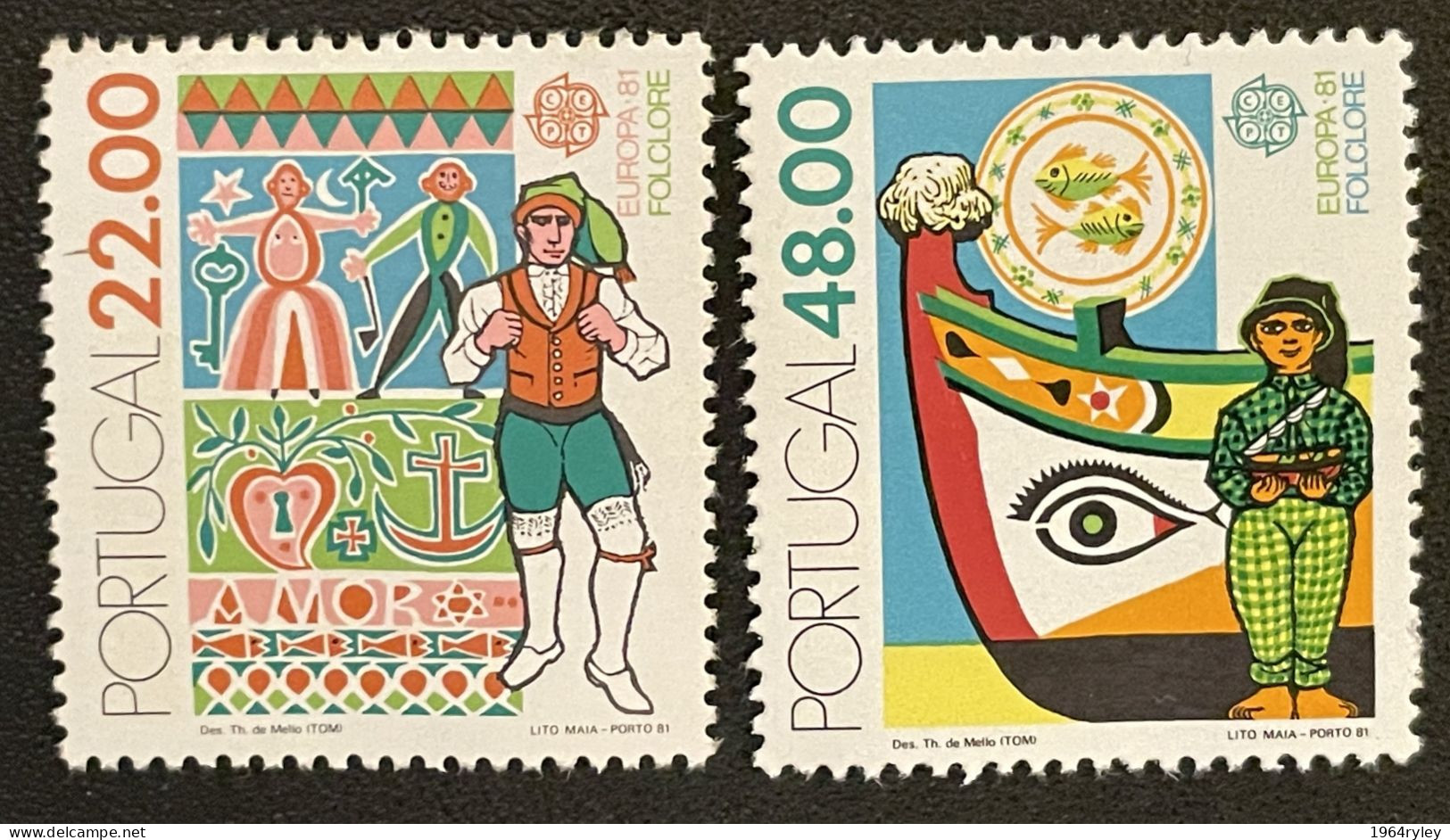 PORTUGAL - MNH** - 1981  - # 1531/1532 - Unused Stamps