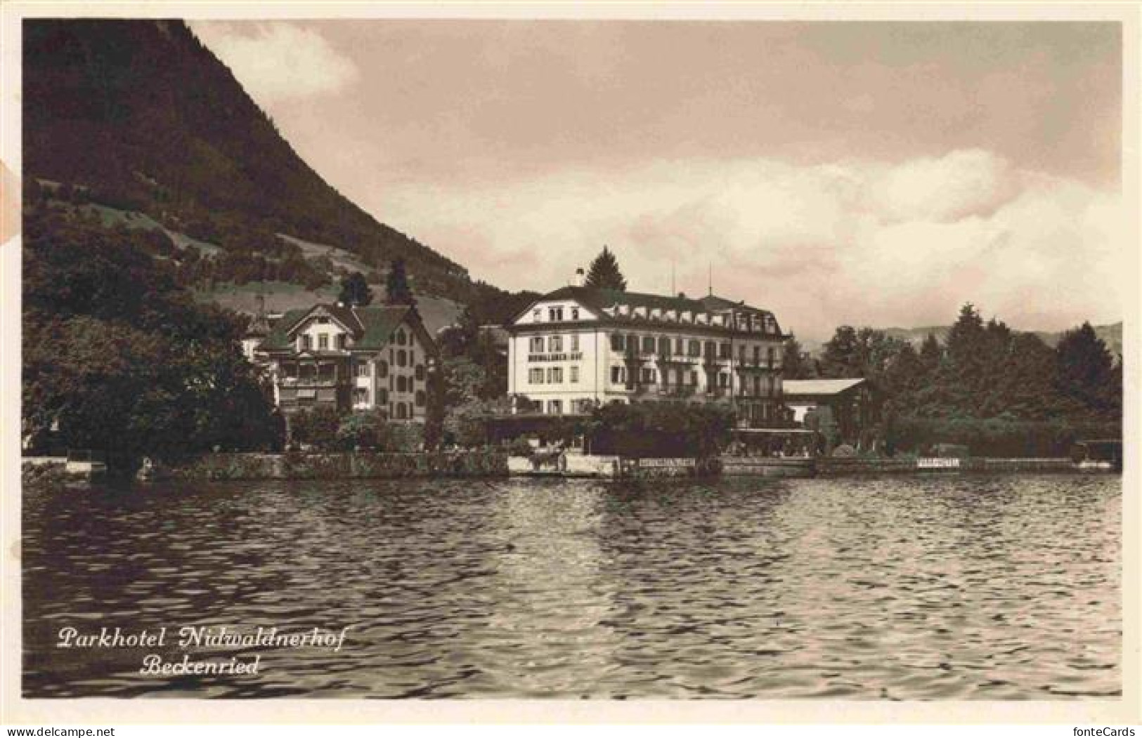 13977305 Beckenried_Vierwaldstaettersee_NW Parkhotel Nidwaldnerhof - Autres & Non Classés