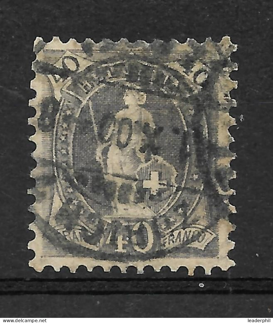 SWITZERLAND Mi# 61X C Used - Gebruikt