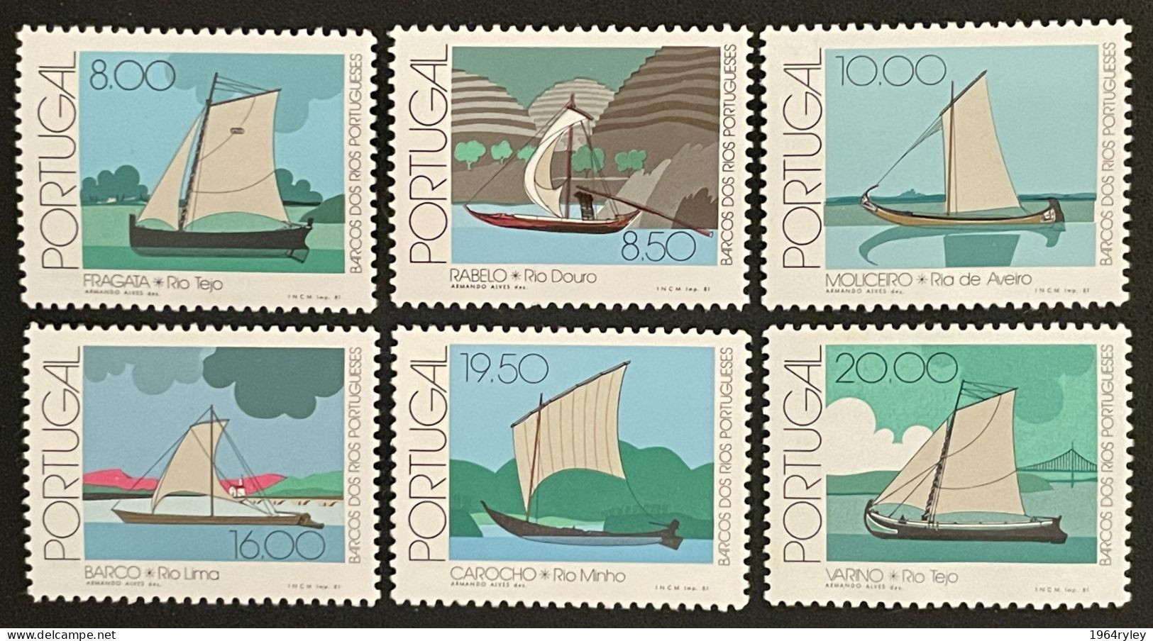 PORTUGAL - MNH** - 1981  - # 1516/1521 - Unused Stamps