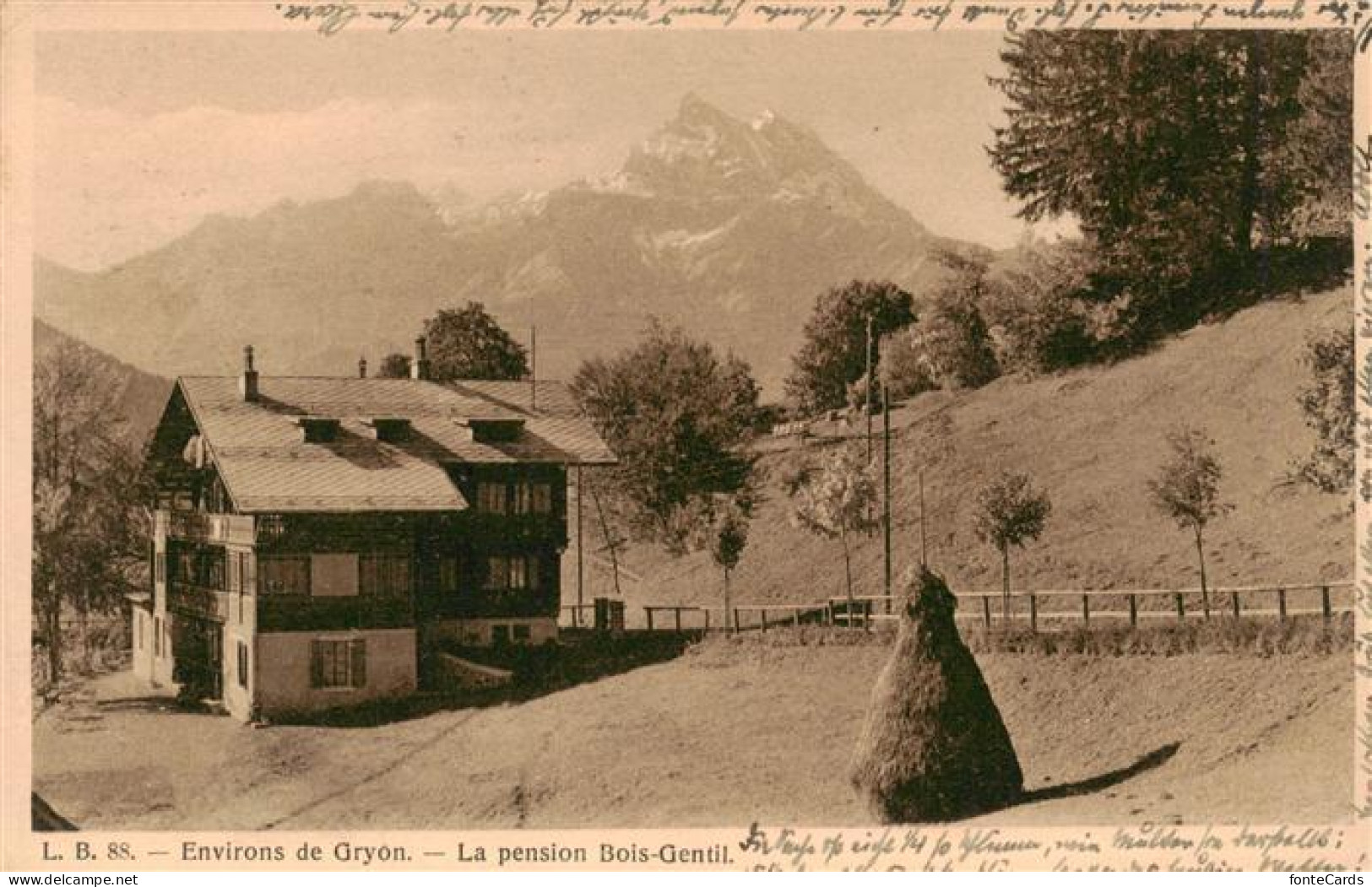 13958140 Gryon_VD Pension Bois-Gentil Alpes - Other & Unclassified