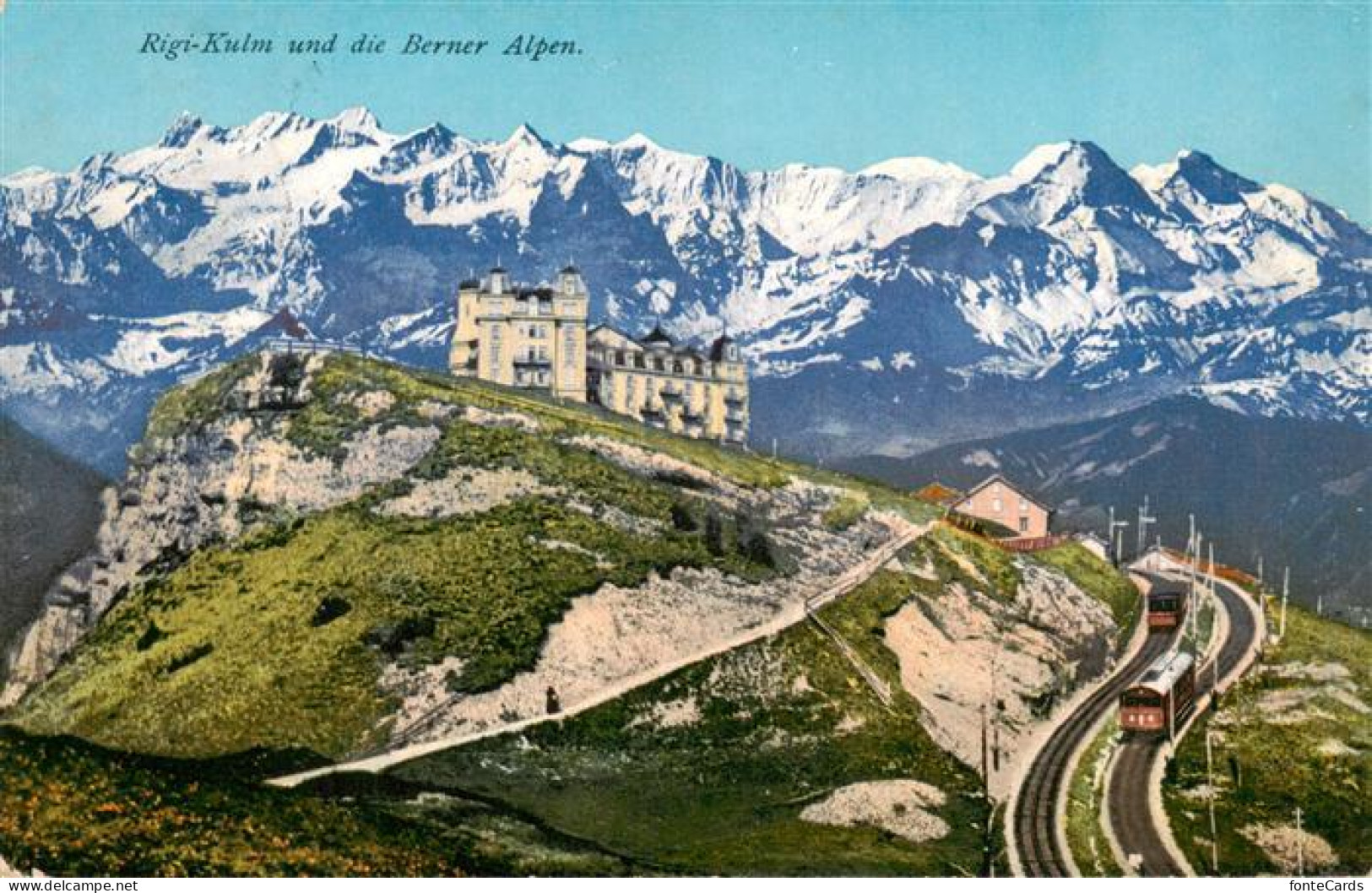 13931810 Rigi_Kulm Und Die Berner Alpen - Autres & Non Classés