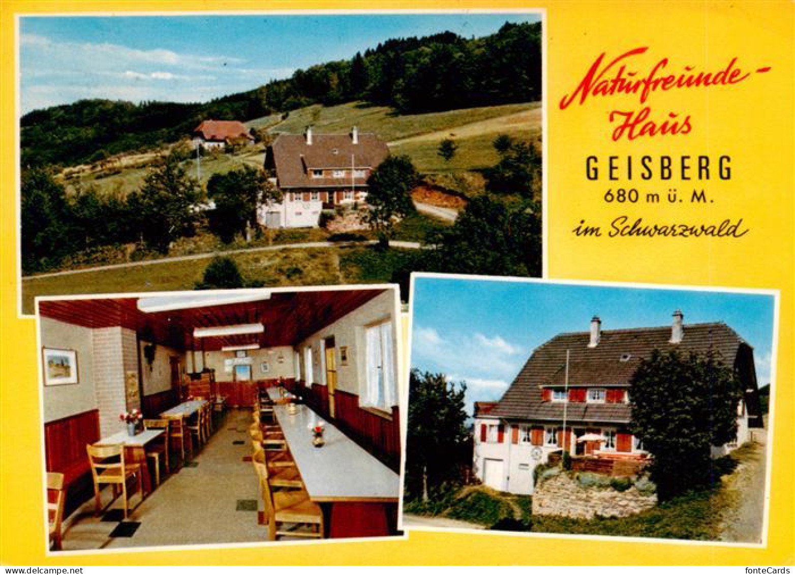 13931758 Geissberg_Baden Naturfreundehaus Gastraum - Autres & Non Classés