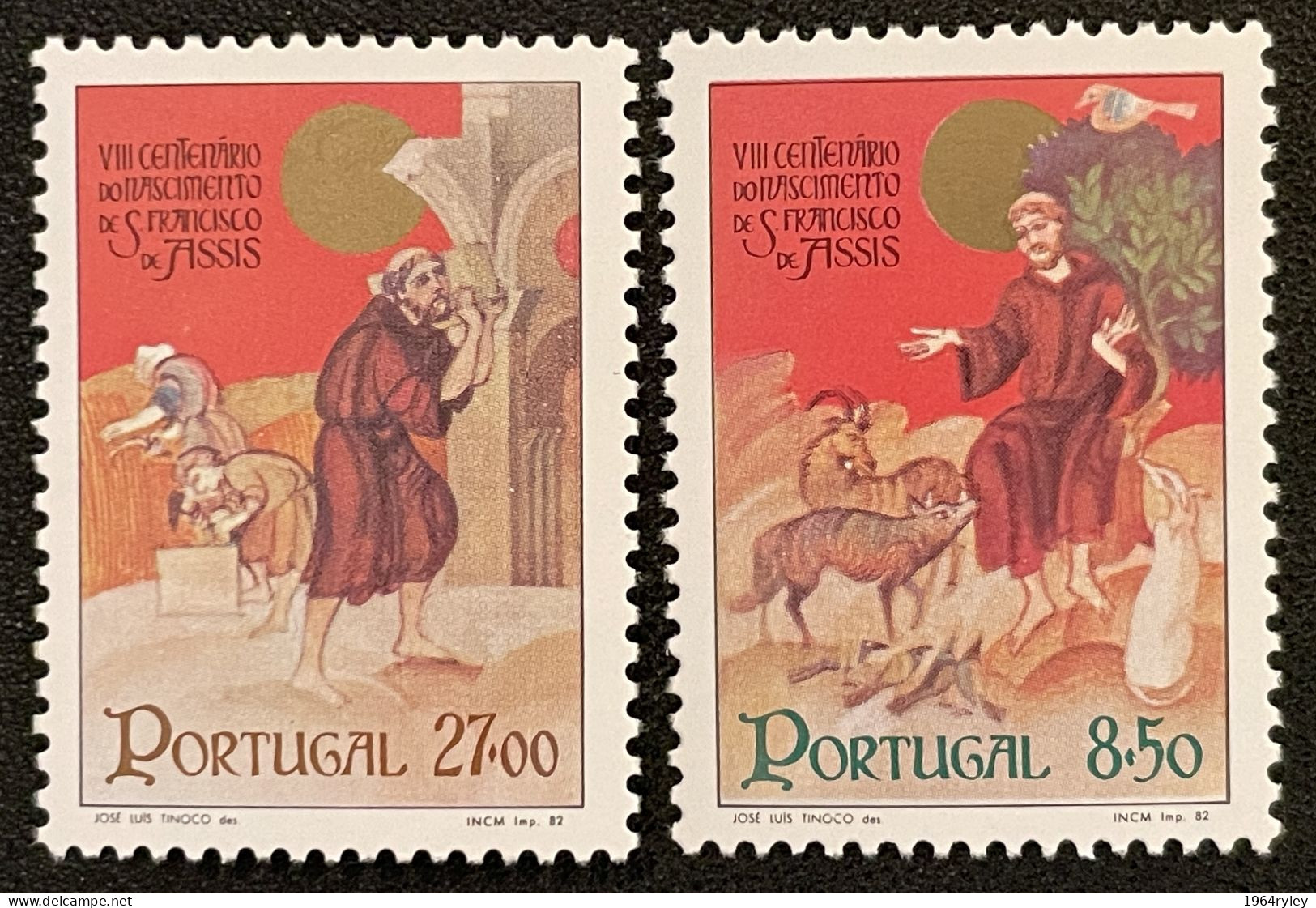 PORTUGAL - MNH** - 1982  - # 1552/1553 - Ongebruikt