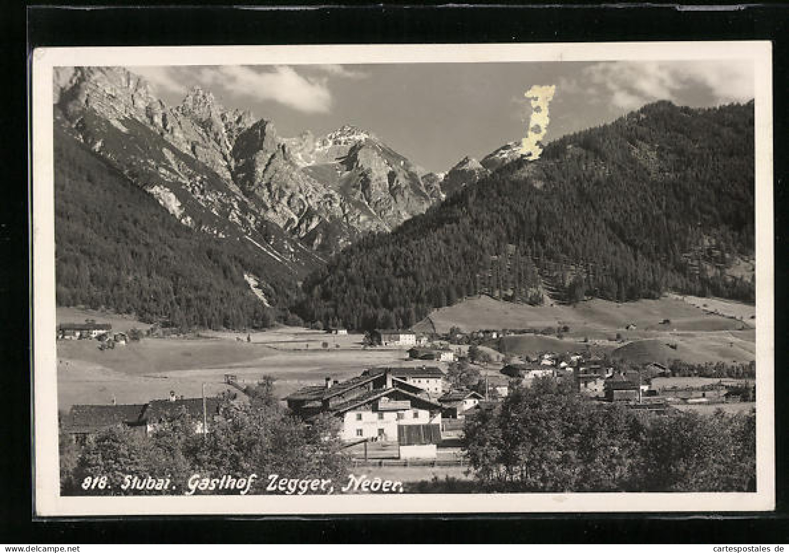 AK Neustift Im Stubaital, Neder, Gasthof Zegger  - Other & Unclassified