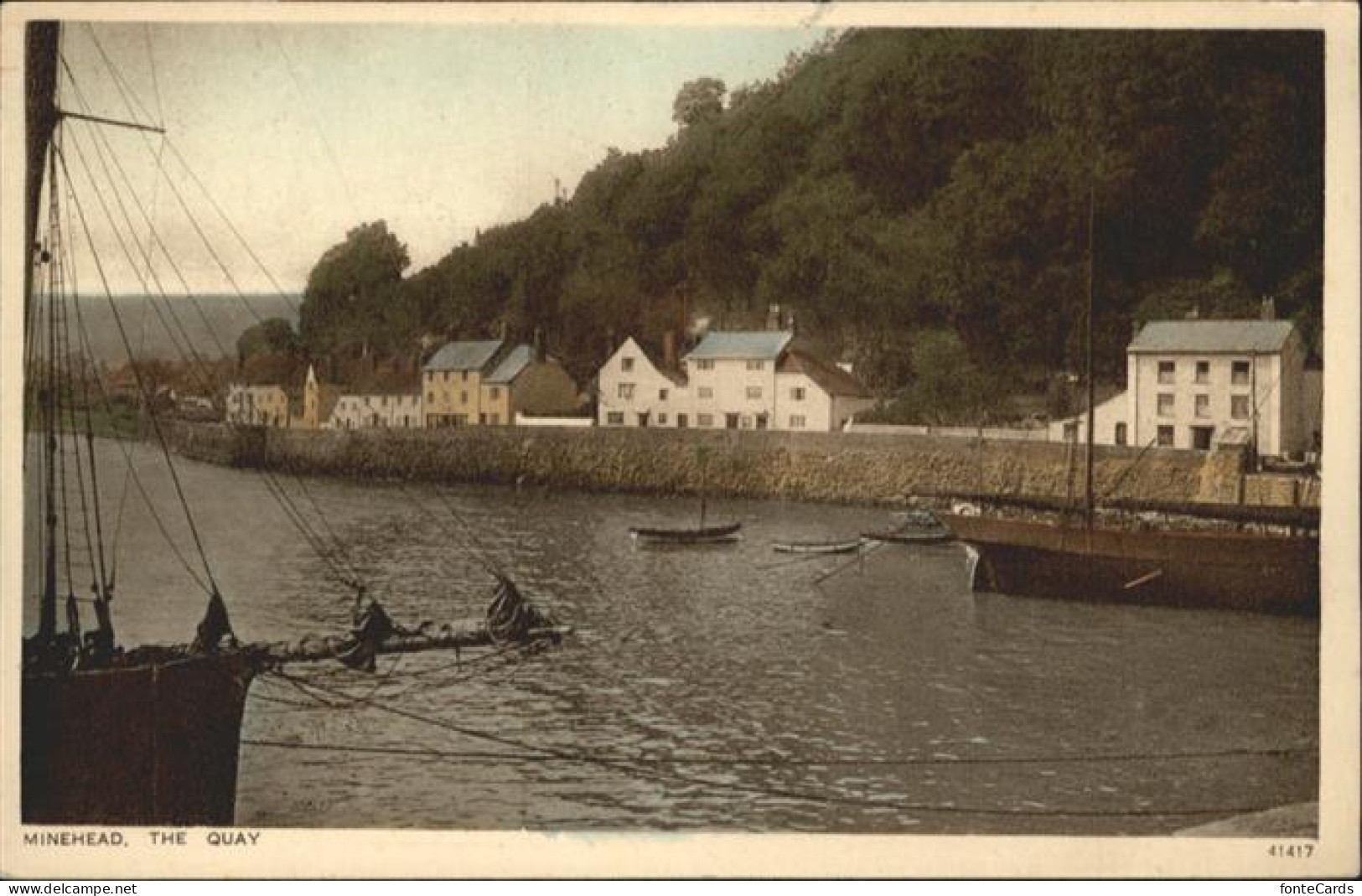 10986109 Minehead West Somerset Quay Schiff  - Sonstige & Ohne Zuordnung