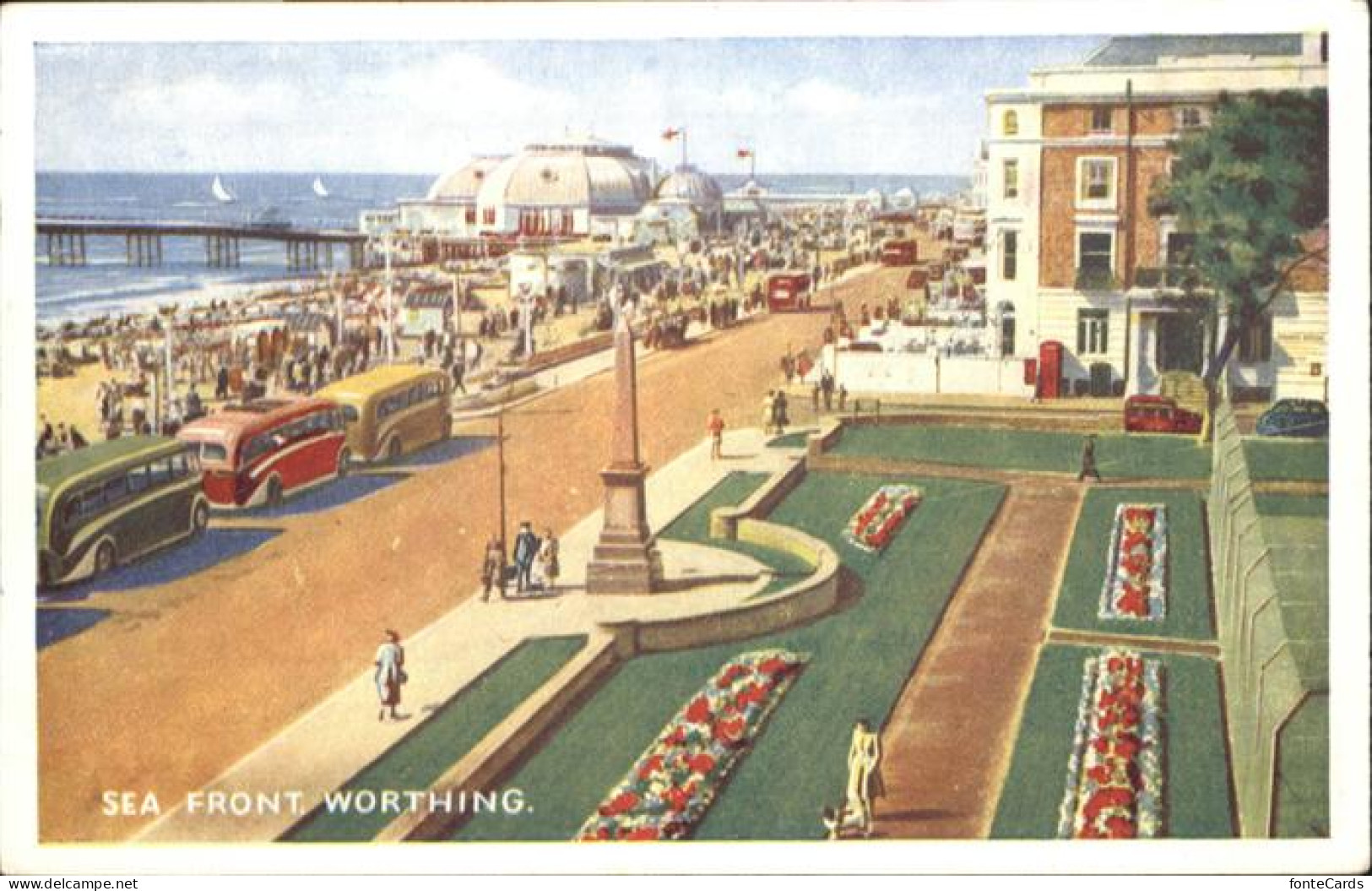 10985852 Worthing West Sussex Sea Front   - Autres & Non Classés