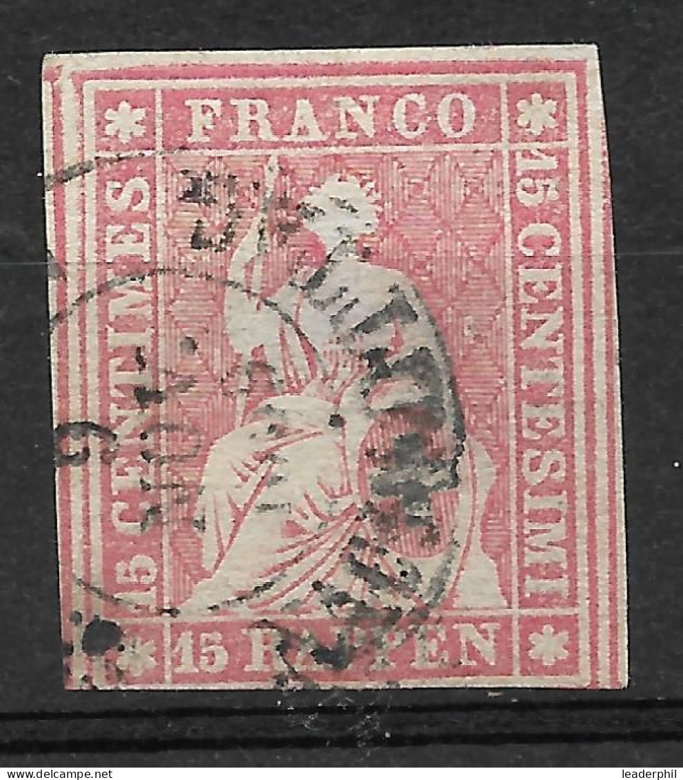 SWITZERLAND Yv# 28 USED - Used Stamps