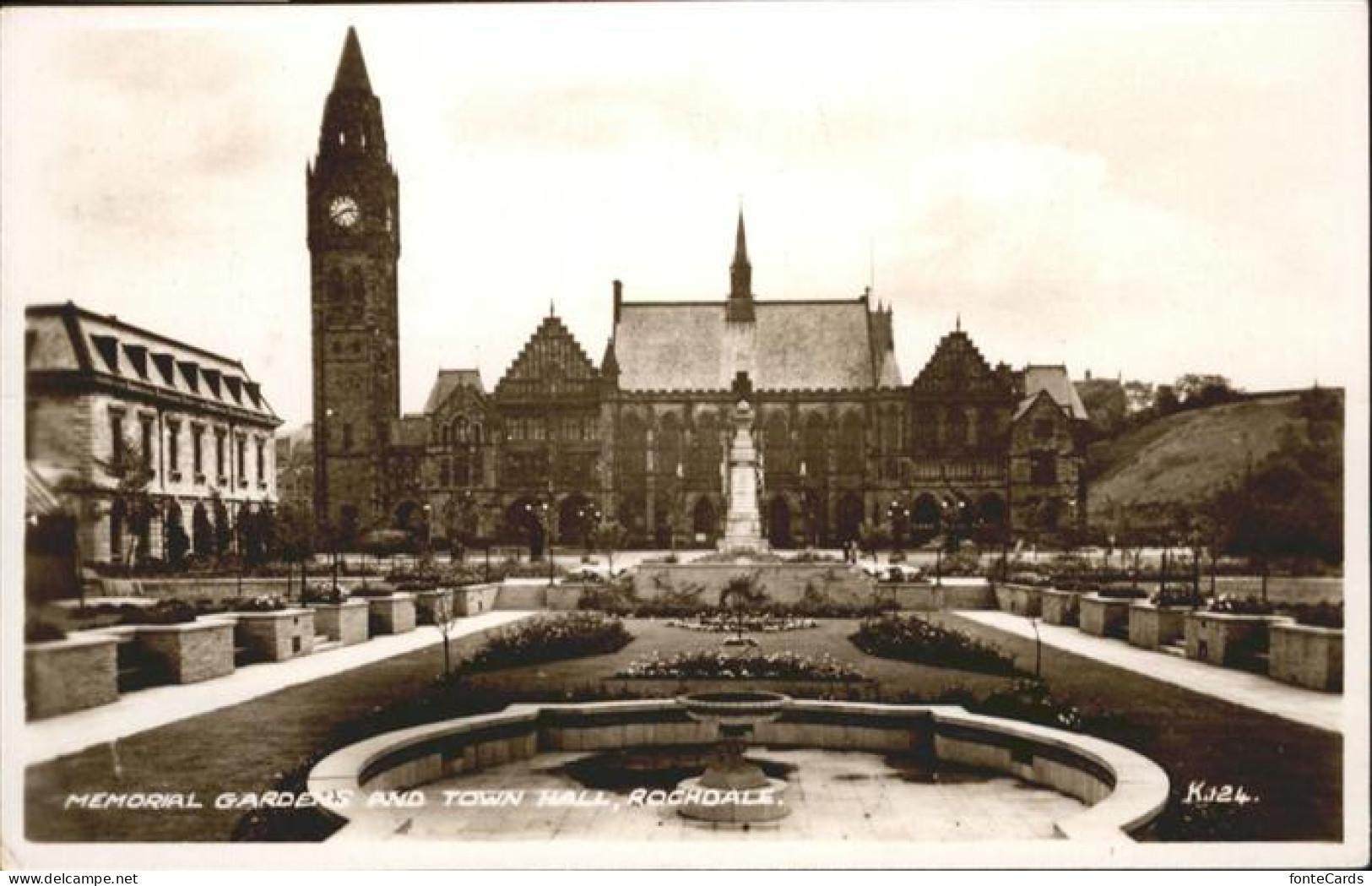 10985771 Rochdale Manchester Memorial Gardens Town Hall  - Autres & Non Classés
