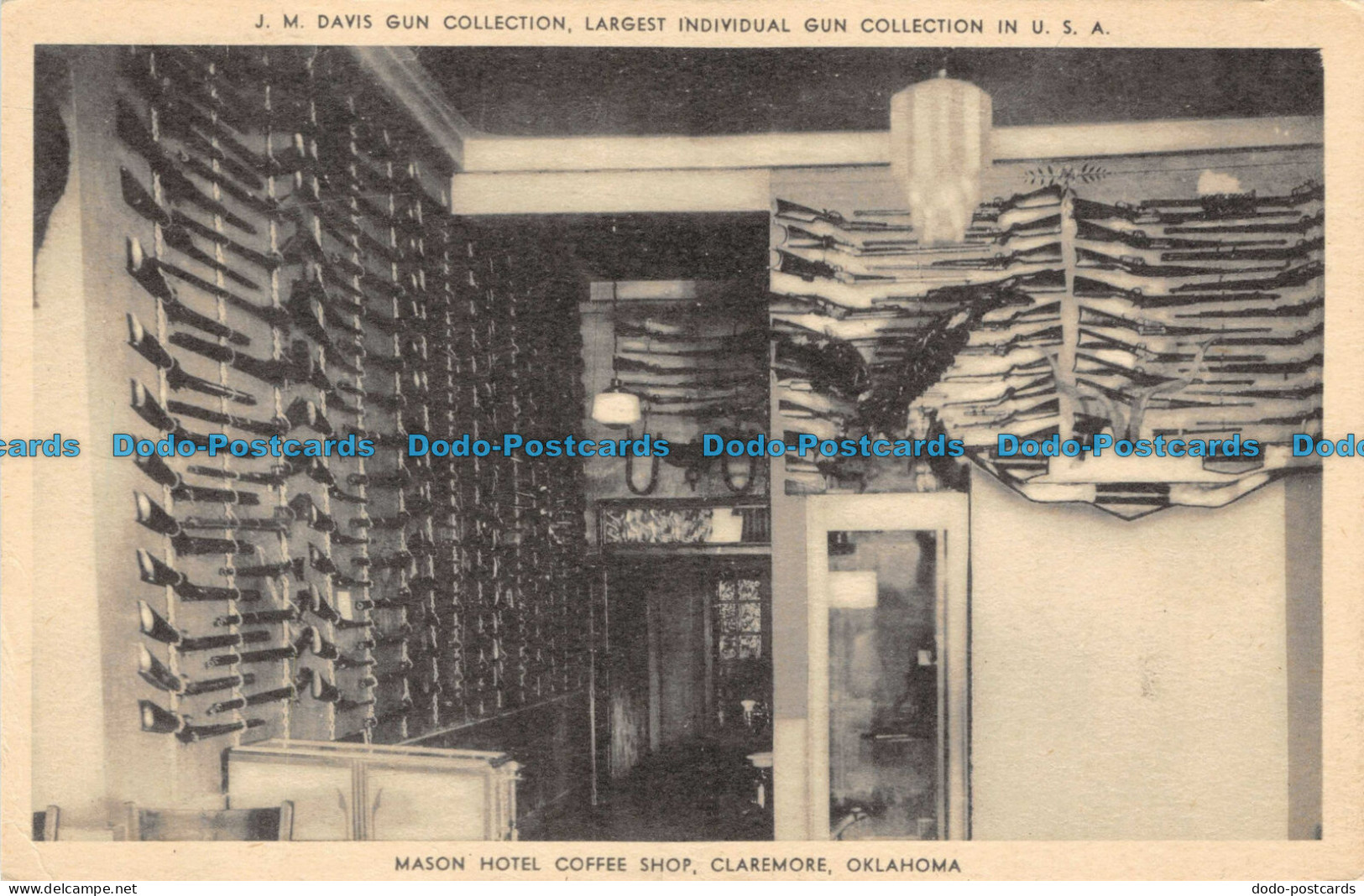 R058923 J.M. Davis Gun Collection. Largest Individual Gun Collection In U.S.A. M - Wereld