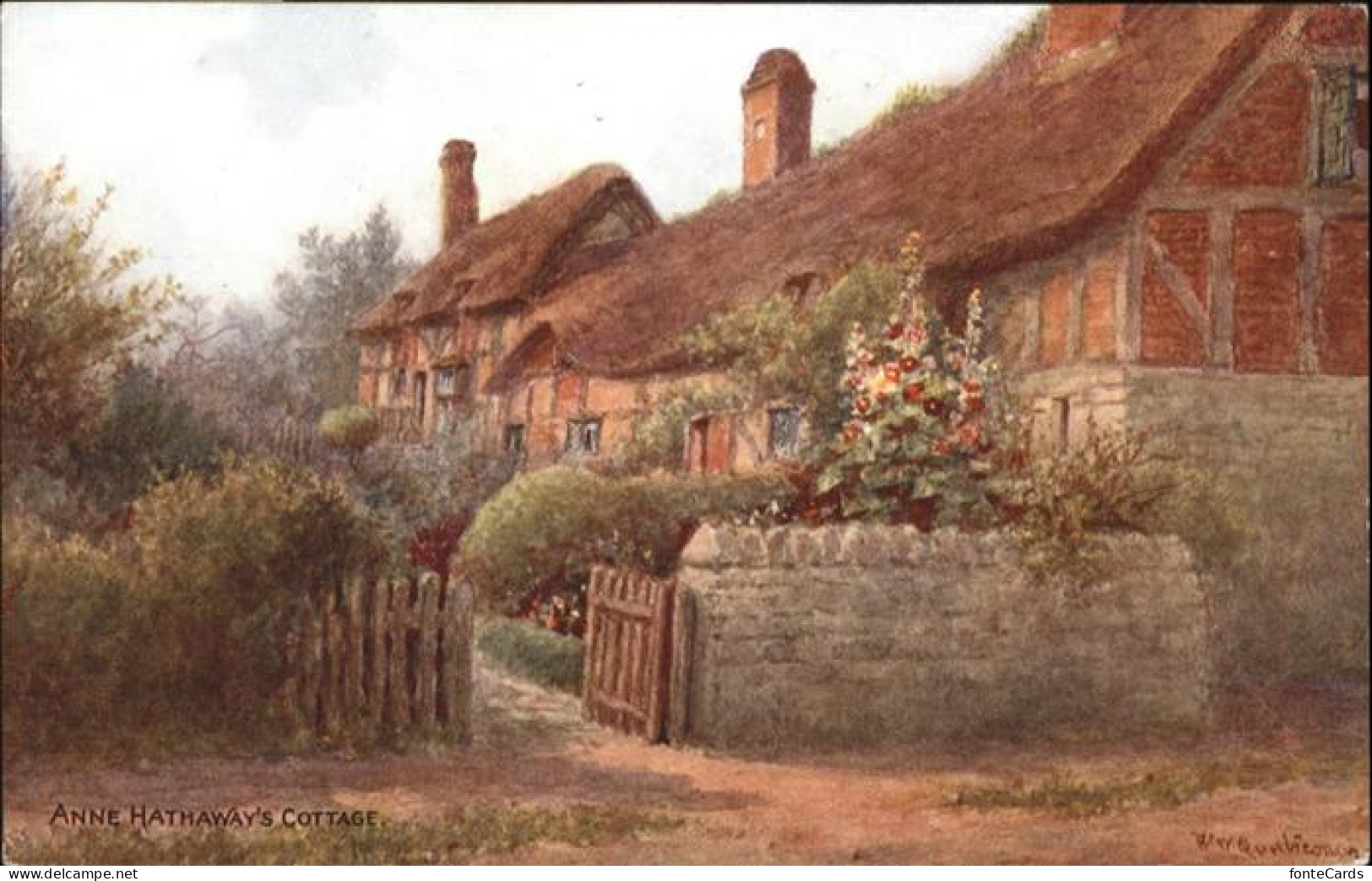 10985727 Stratford-on-Avon Anne Hathaways Cottage Stratford-on-Avon - Andere & Zonder Classificatie