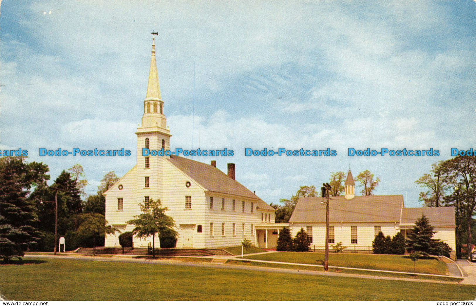 R058925 The Old First Church. Presbyterian. Huntington. Long Island. N.Y. Tomlin - Wereld