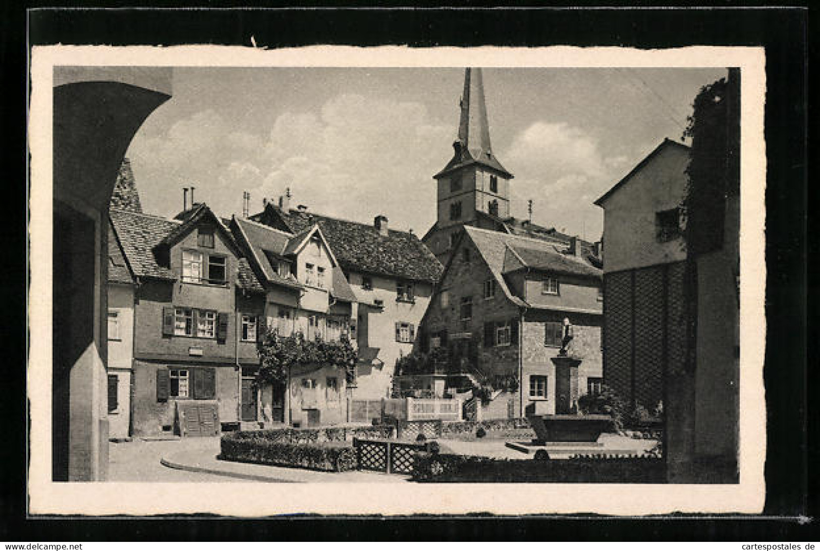 AK Bensheim A. D. Bergstrasse, An Der Stadtmühle Mit Fraa Vun Bensem  - Bensheim