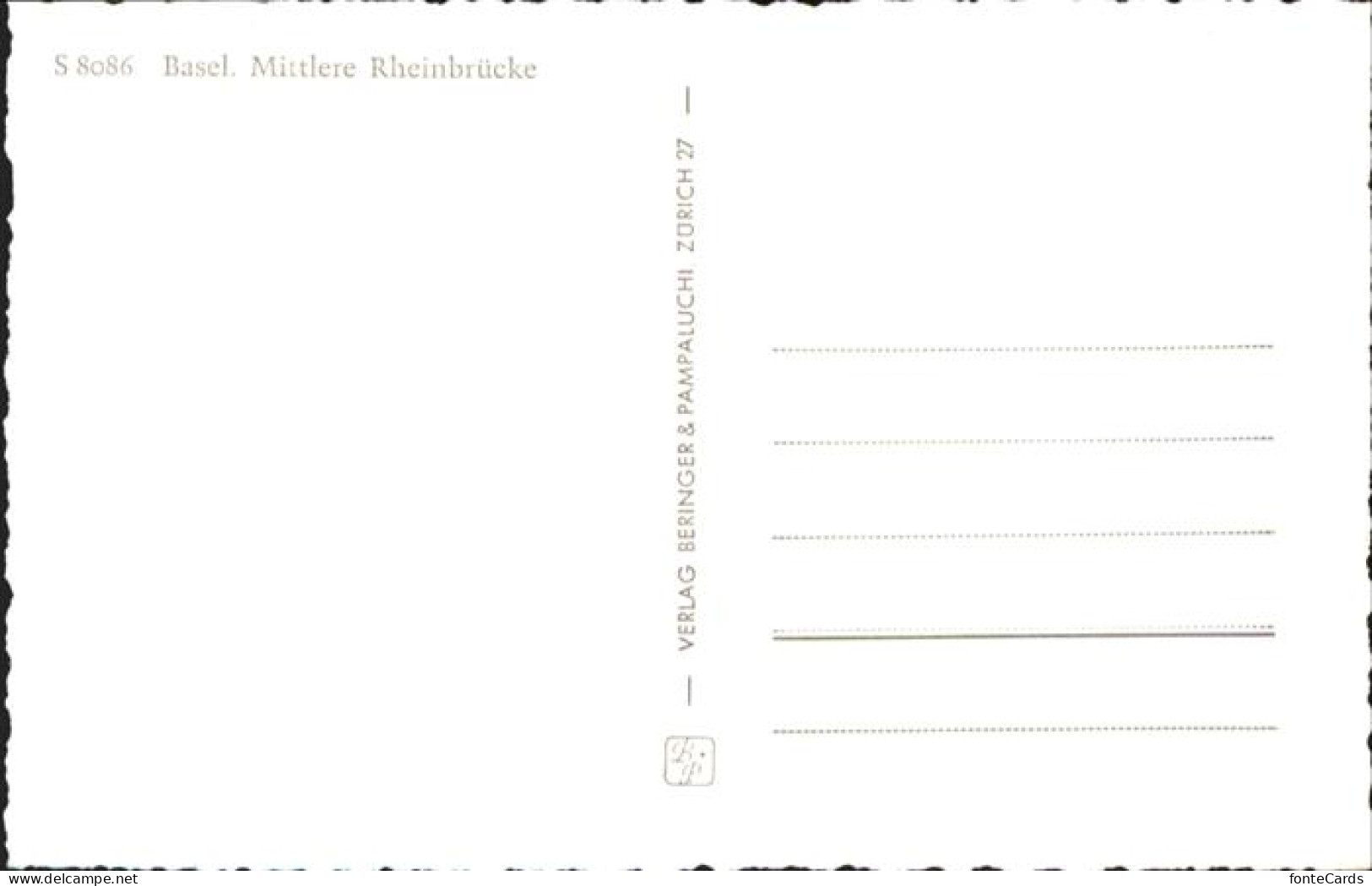 10959143 Basel BS Mittlere Rheinbruecke Basel - Other & Unclassified
