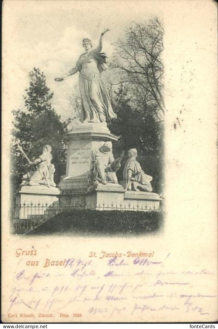 10959134 Basel BS St Jacobs Denkmal  Basel - Other & Unclassified