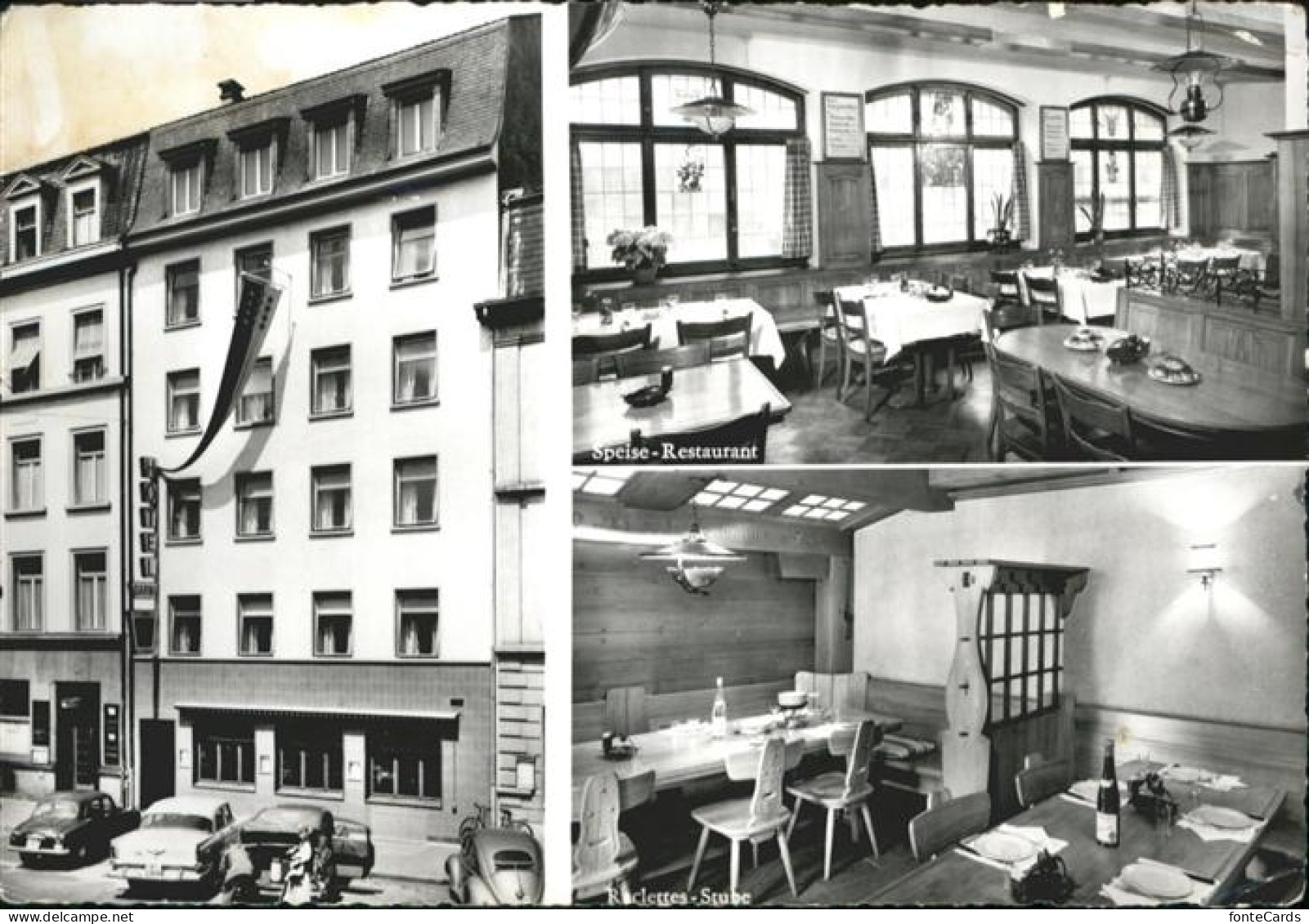 10957956 Basel BS Hotel Garni Steinbock Raclettes Stube Basel BS - Other & Unclassified
