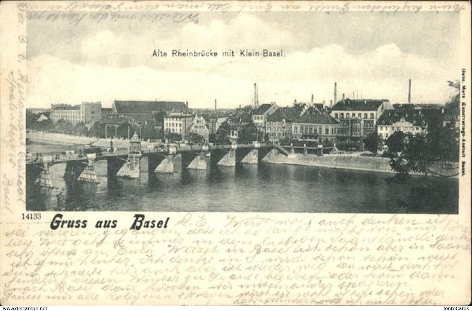 10957820 Basel BS Rheinbruecke Klein Basel Basel BS - Other & Unclassified