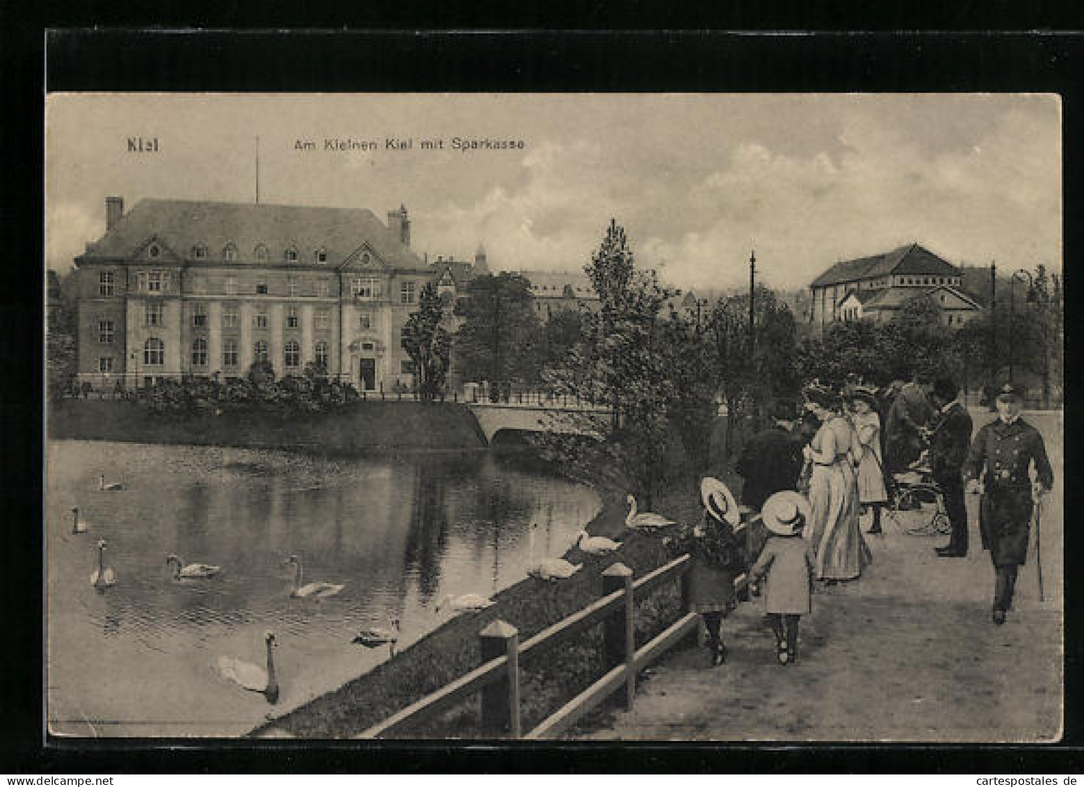 AK Kiel, Am Kleinen Kiel Mit Sparkasse  - Kiel