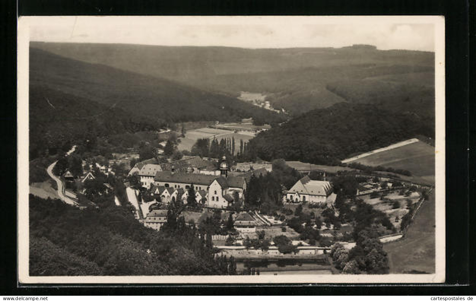 AK Eltville, Kloster Eberbach Aus Der Vogelschau  - Eltville