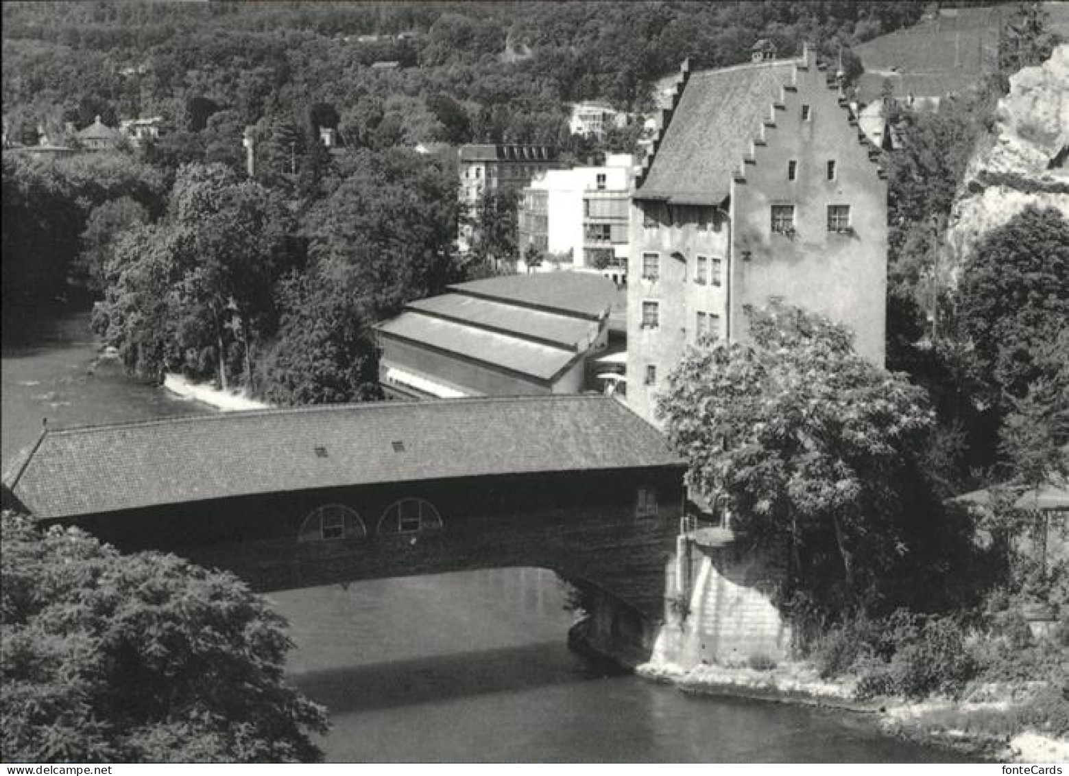 10957504 Baden AG Museum Holzbruecke Baden - Other & Unclassified