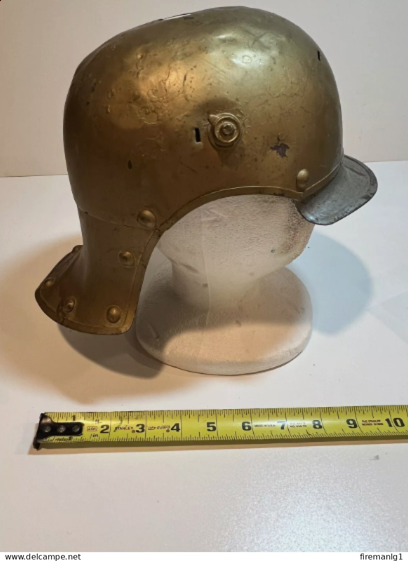 WW1 1915 German/Prussian Spike Helmet Lobster Tail Stamped