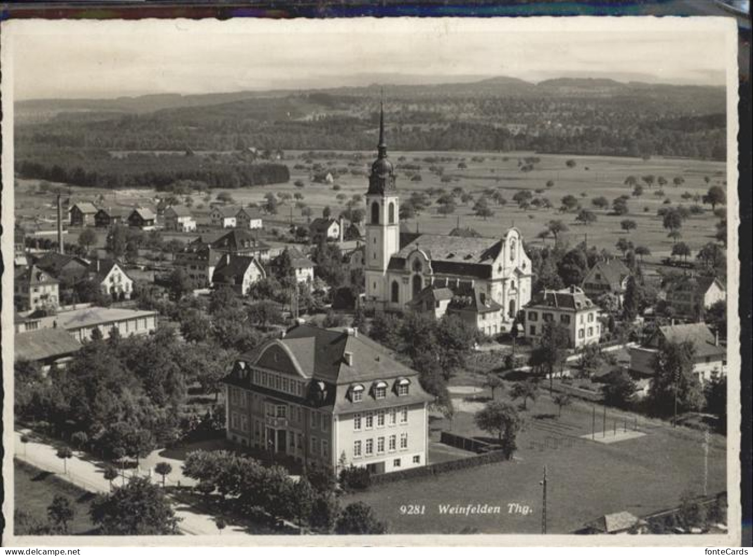 10957391 Weinfelden Kirche  Weinfelden - Autres & Non Classés