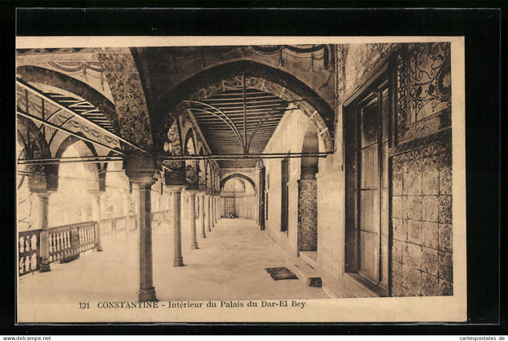 CPA Constantine, Intérieur Du Palais Du Dar-El Bey  - Algiers