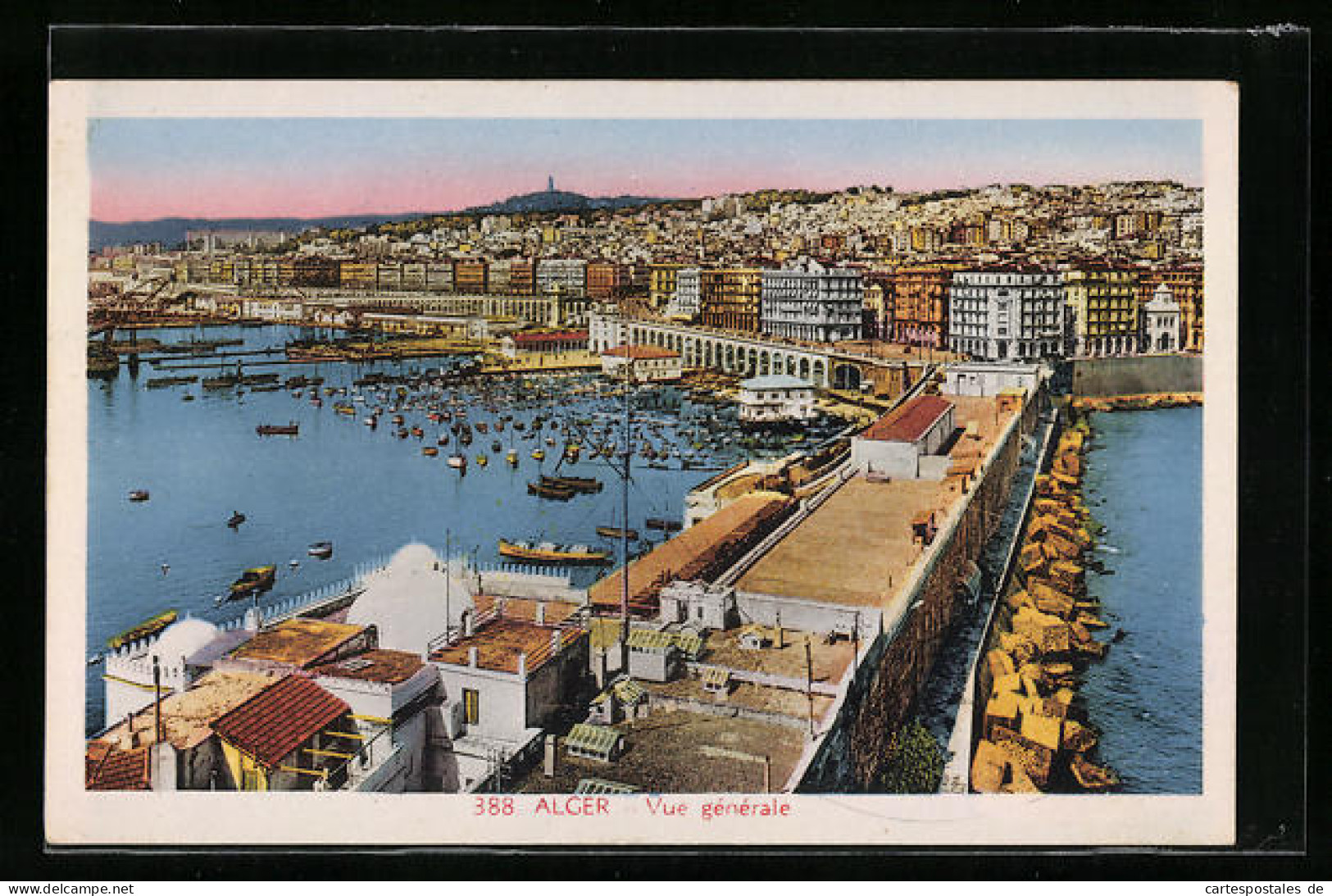 CPA Alger, Vue Générale, Le Port  - Algiers
