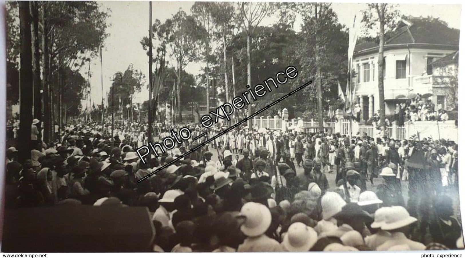 Photo Evénement Royauté King Royalty 1928 PHNOM PENH Cambodge Cambodia Asia Asie Colonial - Asie