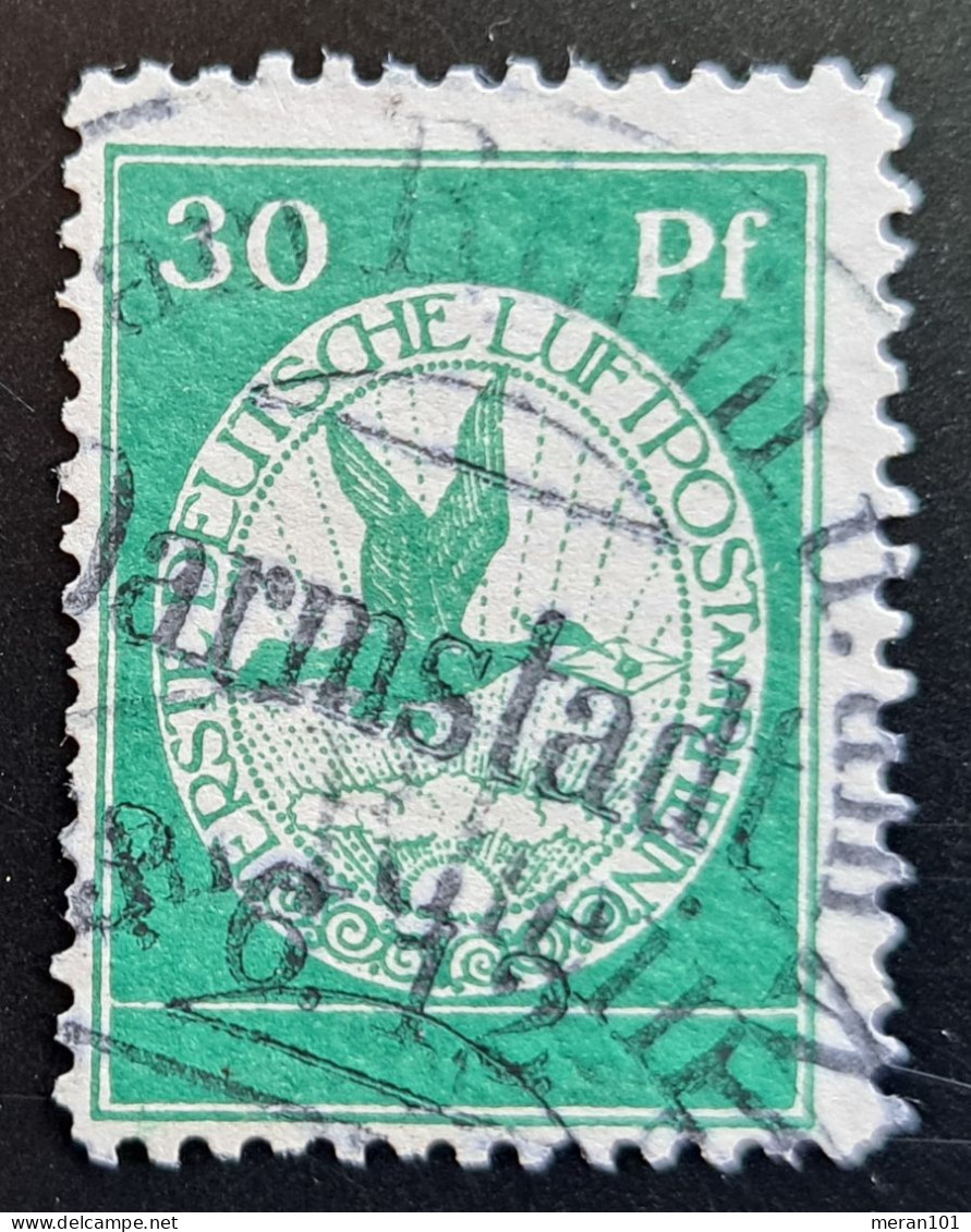 Deutsches Reich Flugpost 1912, Mi III, Gestempelt, Geprüft - Used Stamps