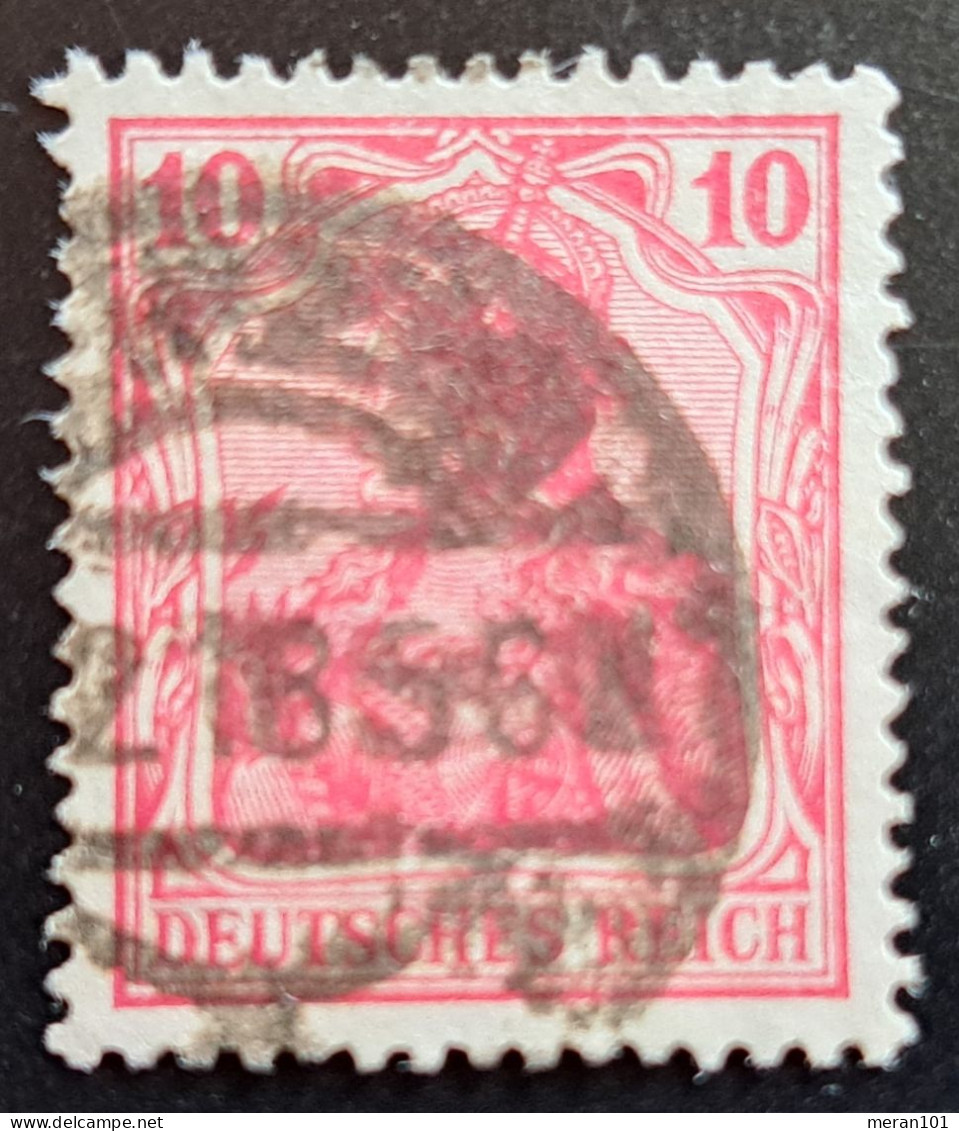 Deutsches Reich 1915, Mi 86IId Gestempelt, Geprüft - Used Stamps