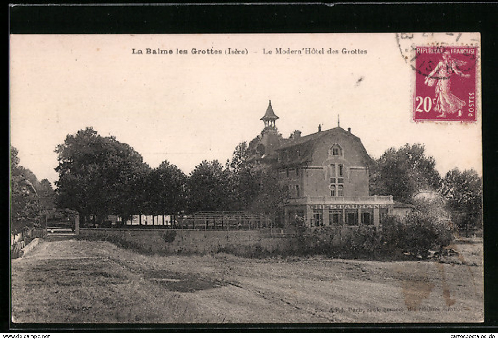 CPA La Balme-les-Grottes, Le Modern Hotel Des Grottes  - La Balme-les-Grottes