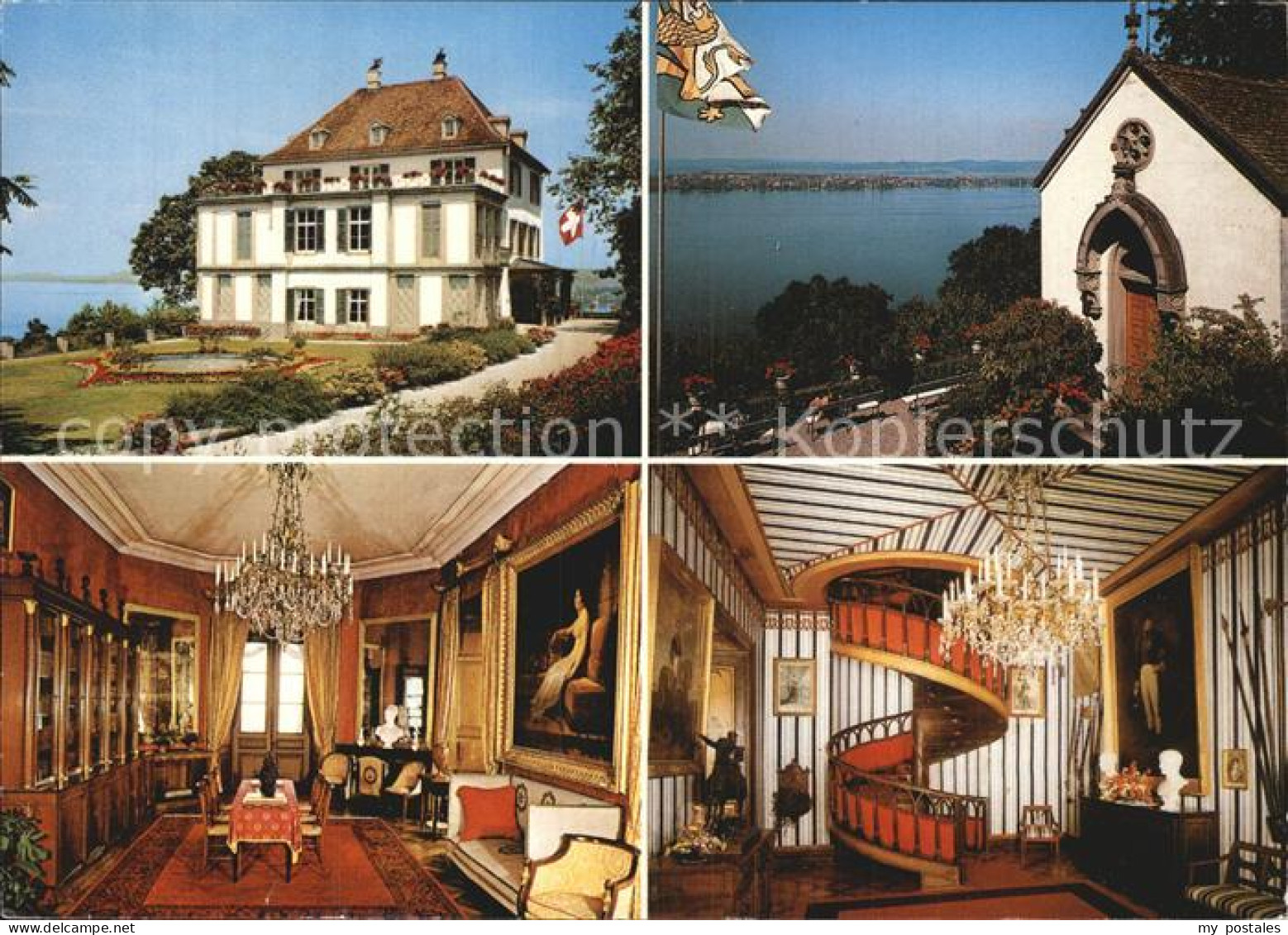 72520993 Konstanz Bodensee Schloss Bibliotheksalon Koenigin Hortense Kapelle Ves - Konstanz