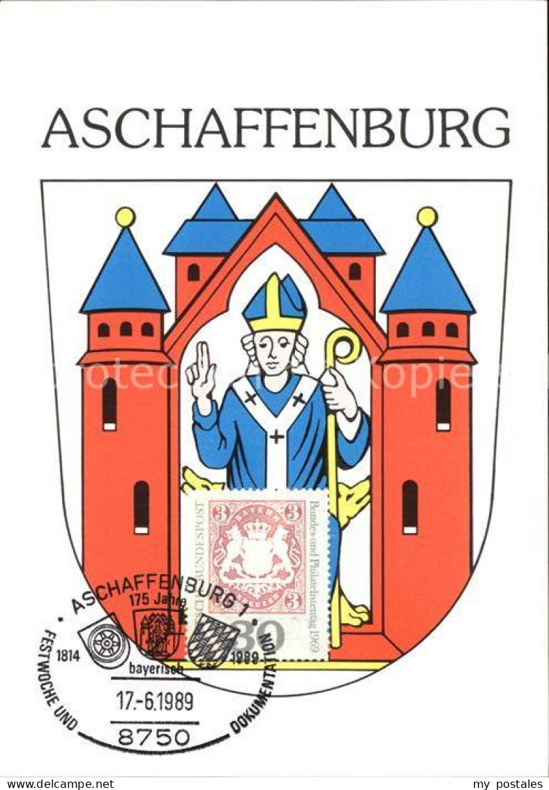 72520980 Aschaffenburg Main Wappen Aschaffenburg - Aschaffenburg