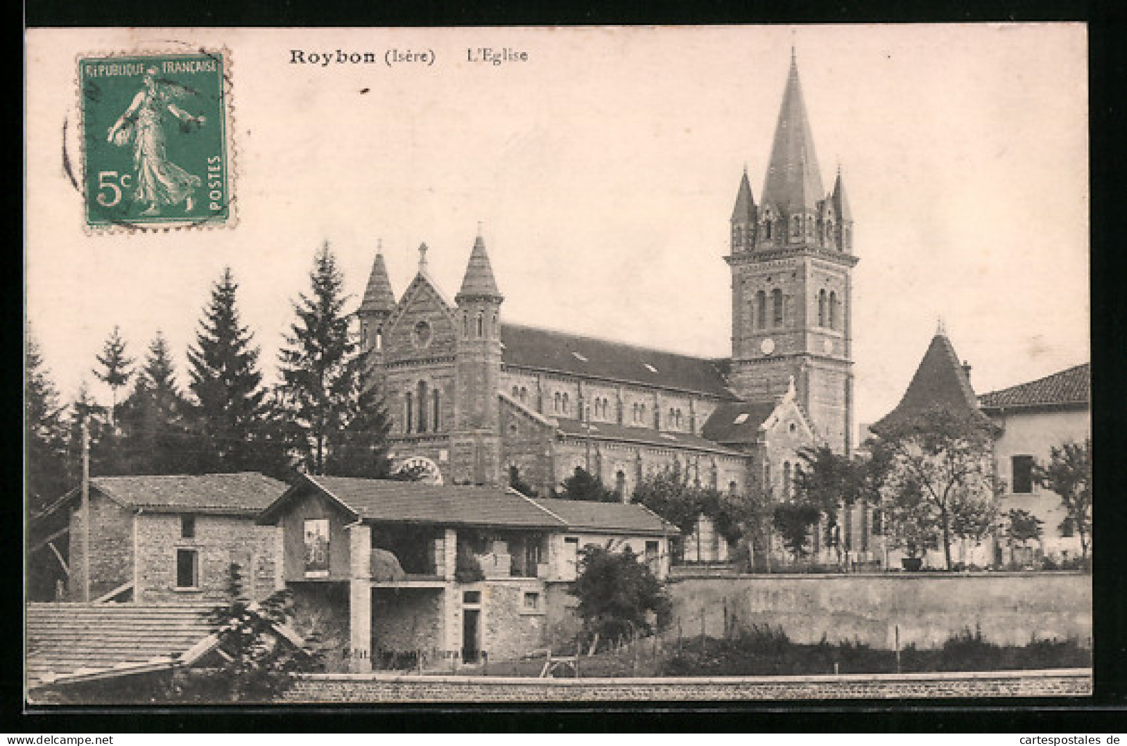 CPA Roybon, L`Eglise  - Roybon