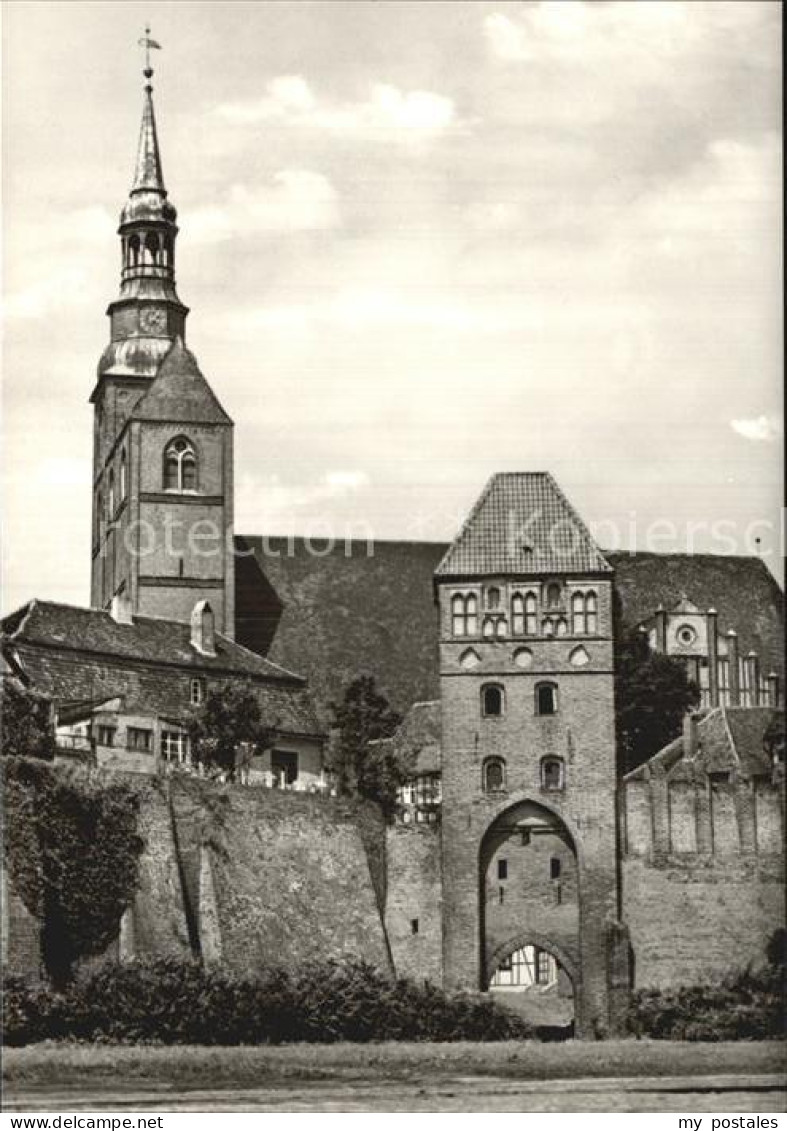 72520918 Tangermuende Rosspforte Sankt Stephans Kirche Tangermuende - Tangermuende