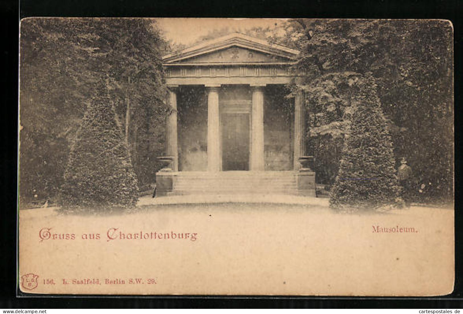 AK Berlin-Charlottenburg, Mausoleum  - Charlottenburg