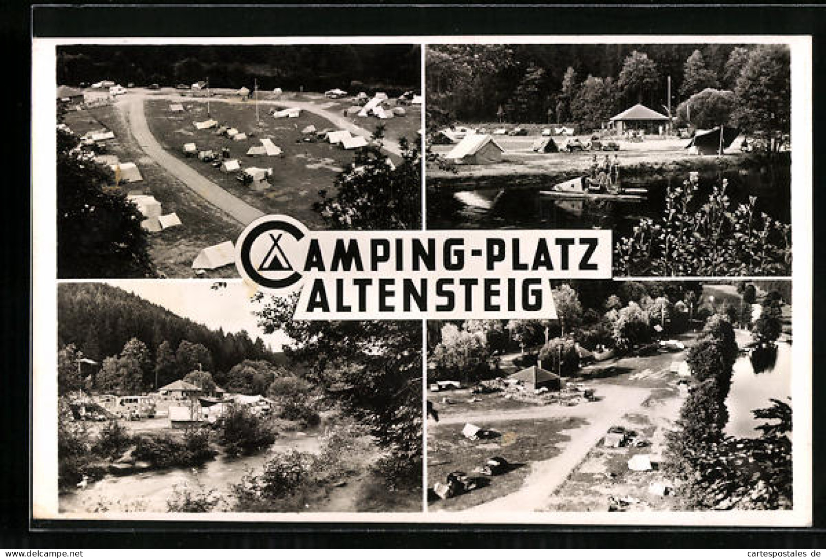 AK Altensteig / Schwarzwald, Camping-Platz Altensteig  - Altensteig