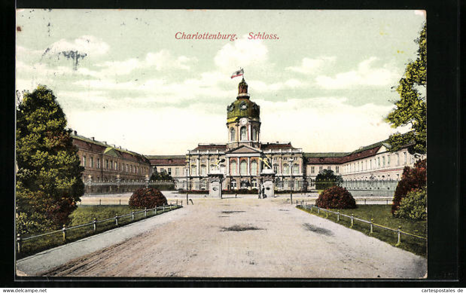 AK Berlin-Charlottenburg, Blick Zum Schloss  - Charlottenburg